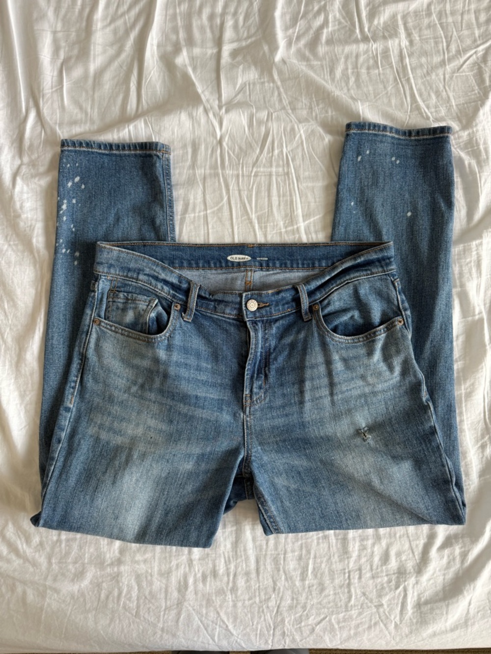 Old Navy Boyfriend blue jeans - 10